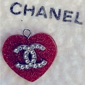 CC Heart Pendant charm